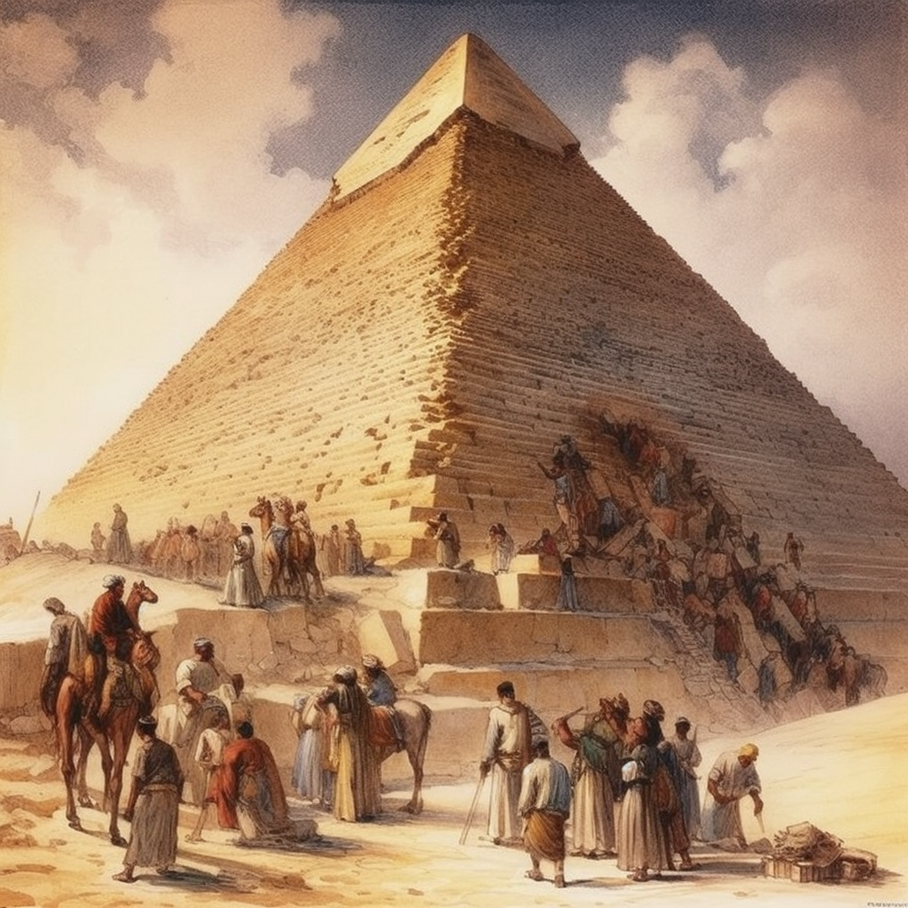 The Ancient Egyptians Build the Great Pyramid of Giza for Pharaoh Khufu: c. 2560 BCE (Egypt)