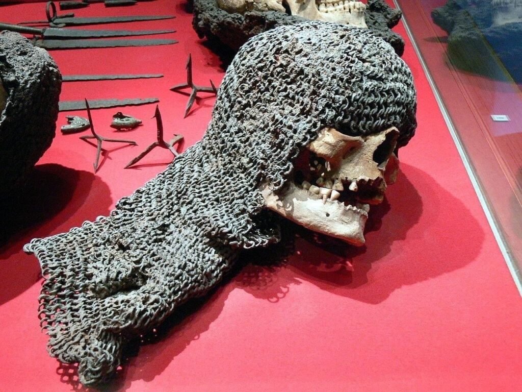 History&#8217;s Relics: The Skull in Chainmail from the Battle of Visby, 1361