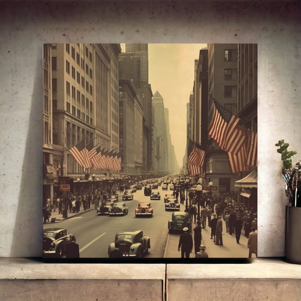 Why Vintage American City Wall Art is Making a Comeback