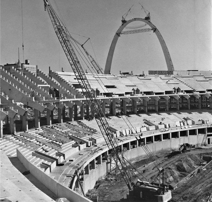 The Convergence of Icons: Busch Stadium and the St. Louis Arch