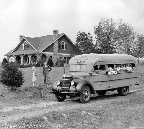 A Nostalgic Journey: Riding the School Bus in the 1940s