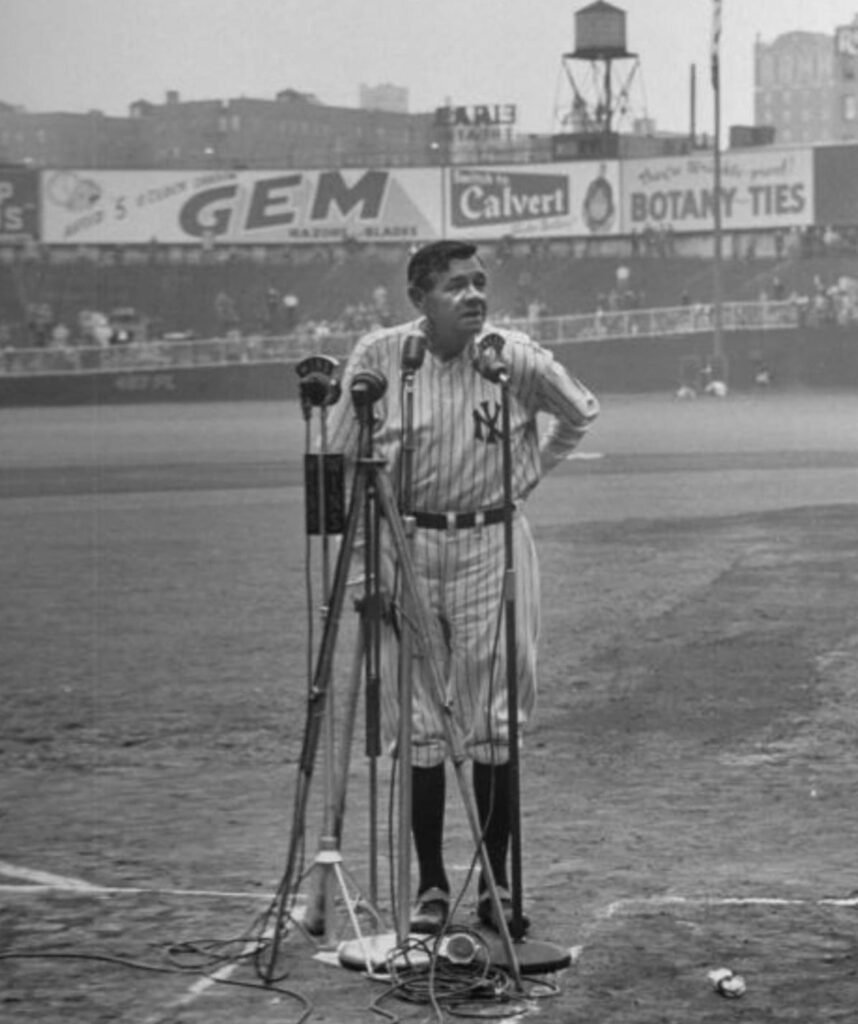 Babe Ruth’s Last Stand: The Legend’s Farewell at Yankee Stadium