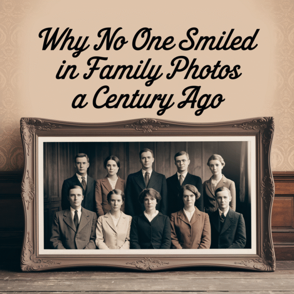 The Real Reason People Looked So Serious in Old Photos