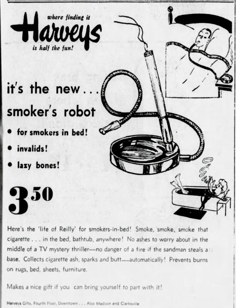 This Vintage Sears Gadget Let You Smoke Hands Free