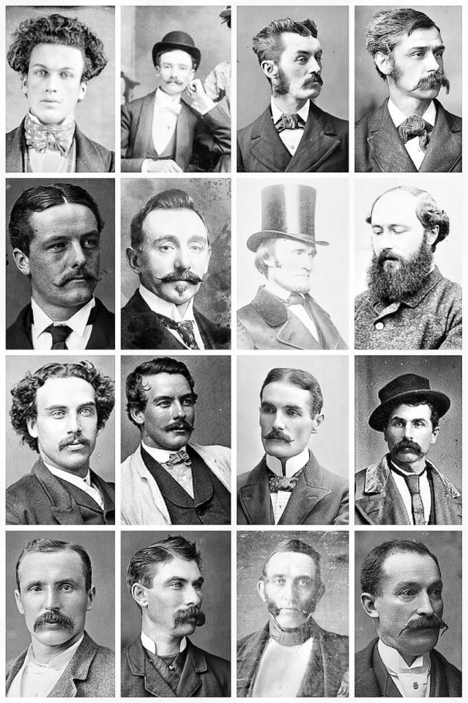 What Men’s Hair Looked Like in the 1800s (And Why)