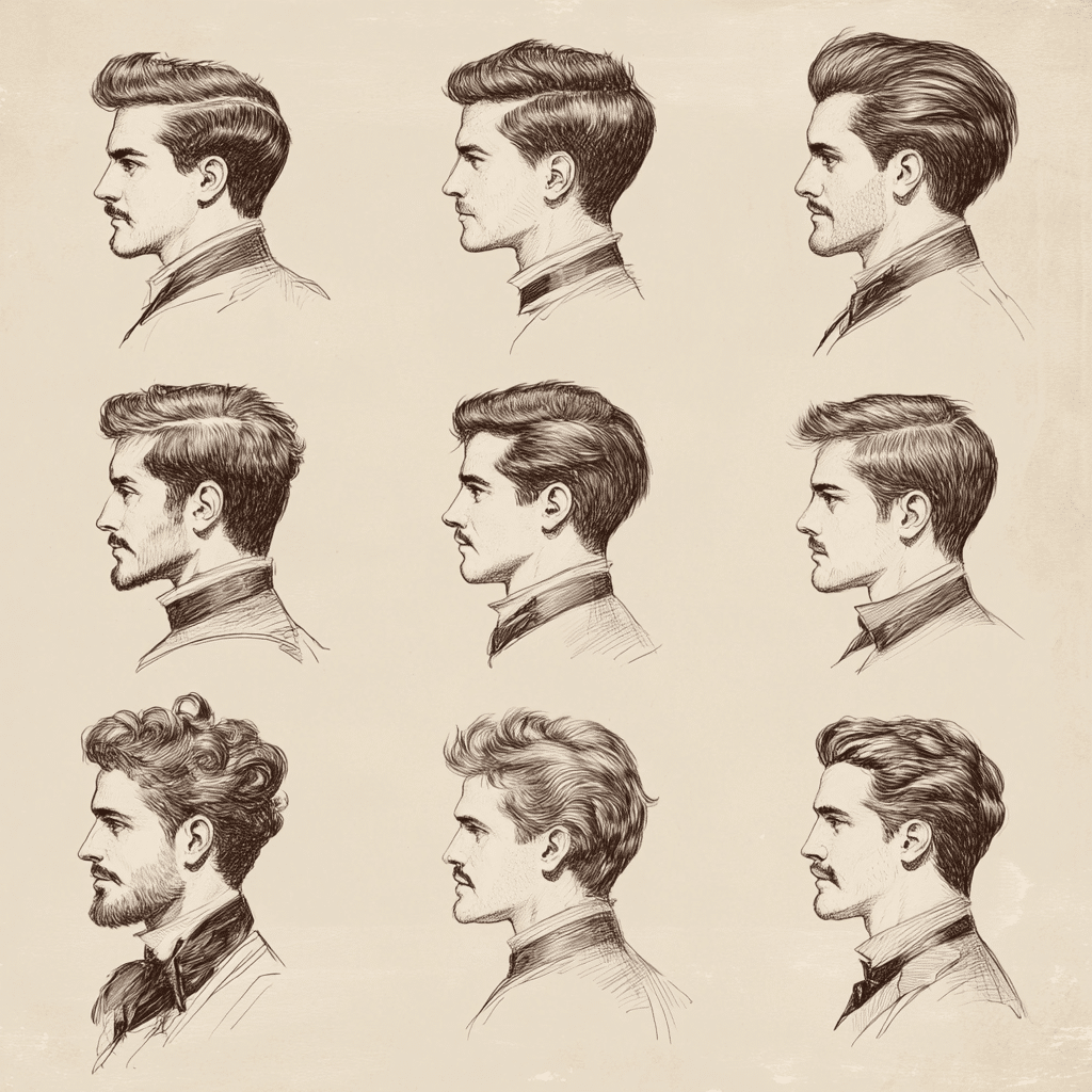What Men’s Hair Looked Like in the 1800s (And Why)