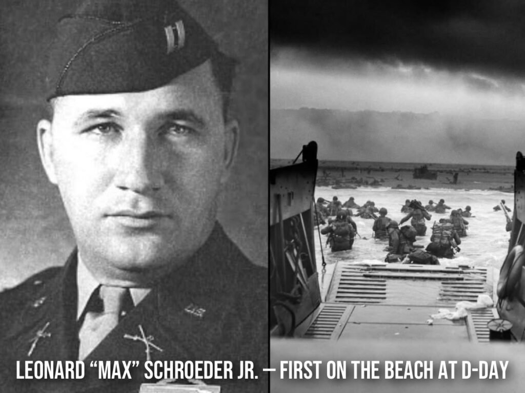 Meet the First Man to Step Foot on Normandy Beach On D-Day
