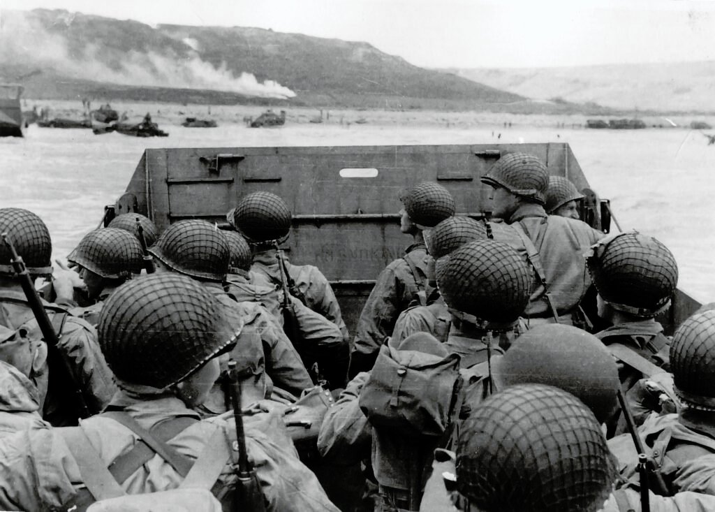 Meet the First Man to Step Foot on Normandy Beach On D-Day