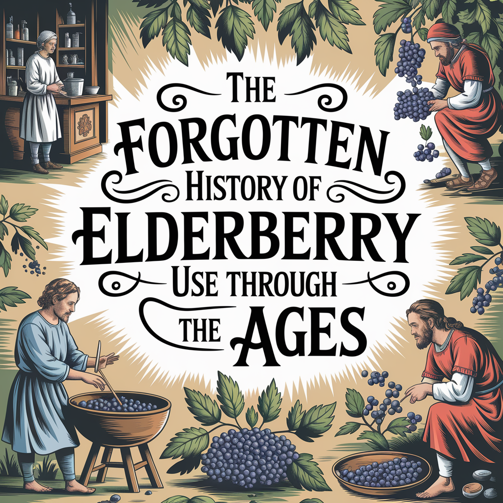 The Forgotten Healing Power of Elderberries in History